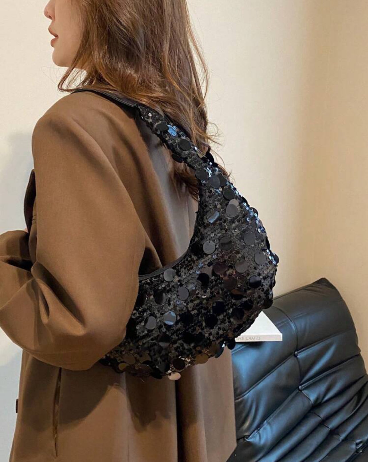 Black Lentejuelas Bag