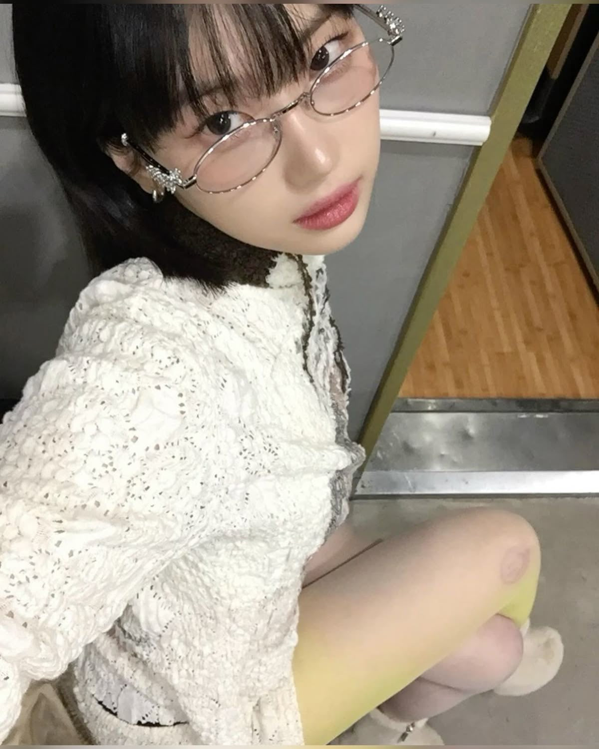 Gentle Silver Glasses