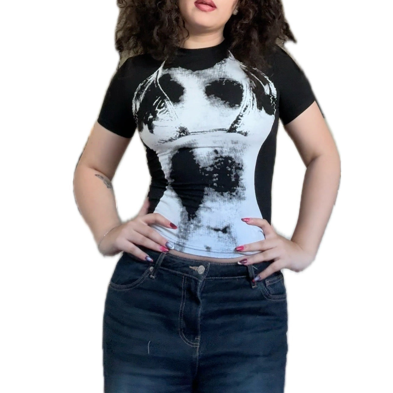 Black Body Graphic Tee