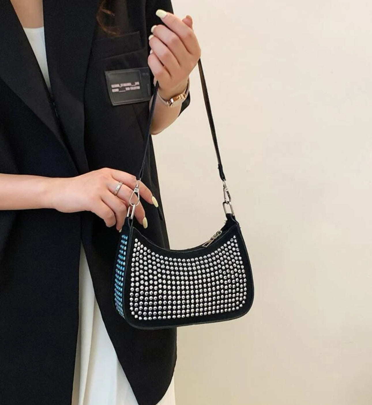 MINI Rhinestones Bag