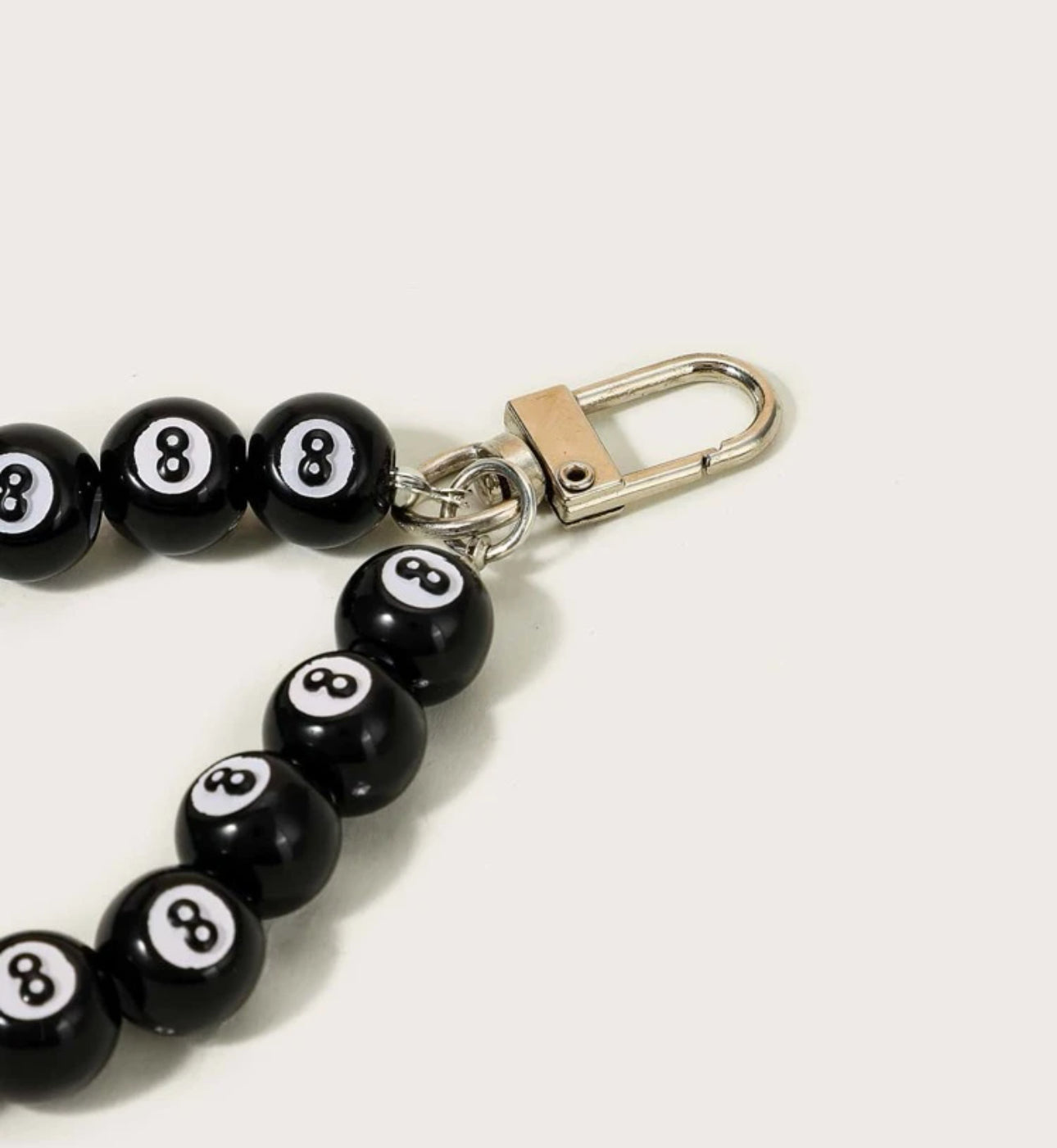 8Ball Long Keychain
