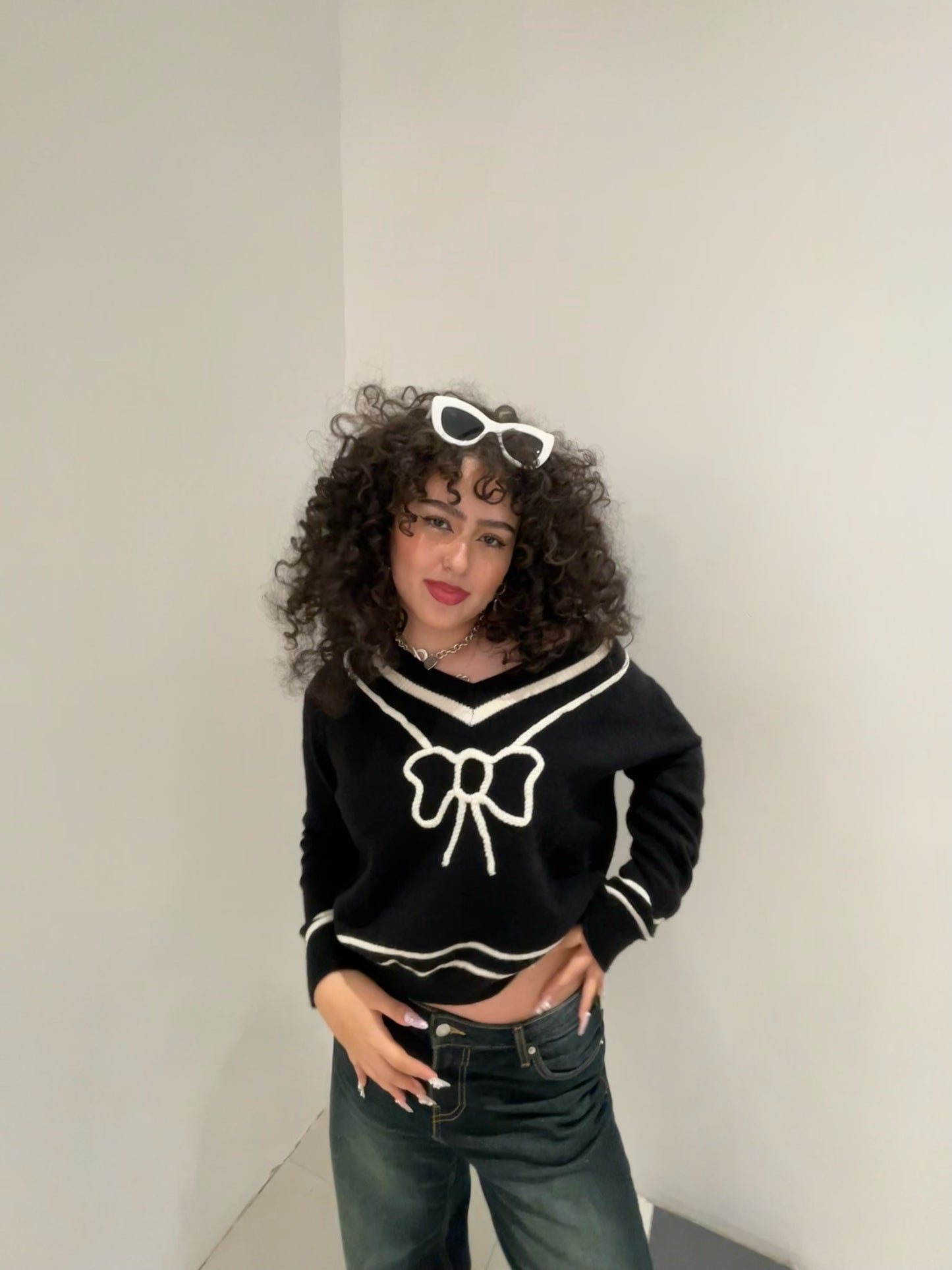 Lazito Black Crewneck