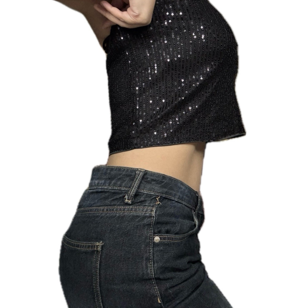 Blusa/enagua lentejuelas