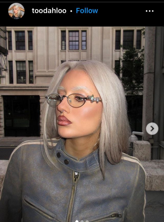 Gentle Silver Glasses