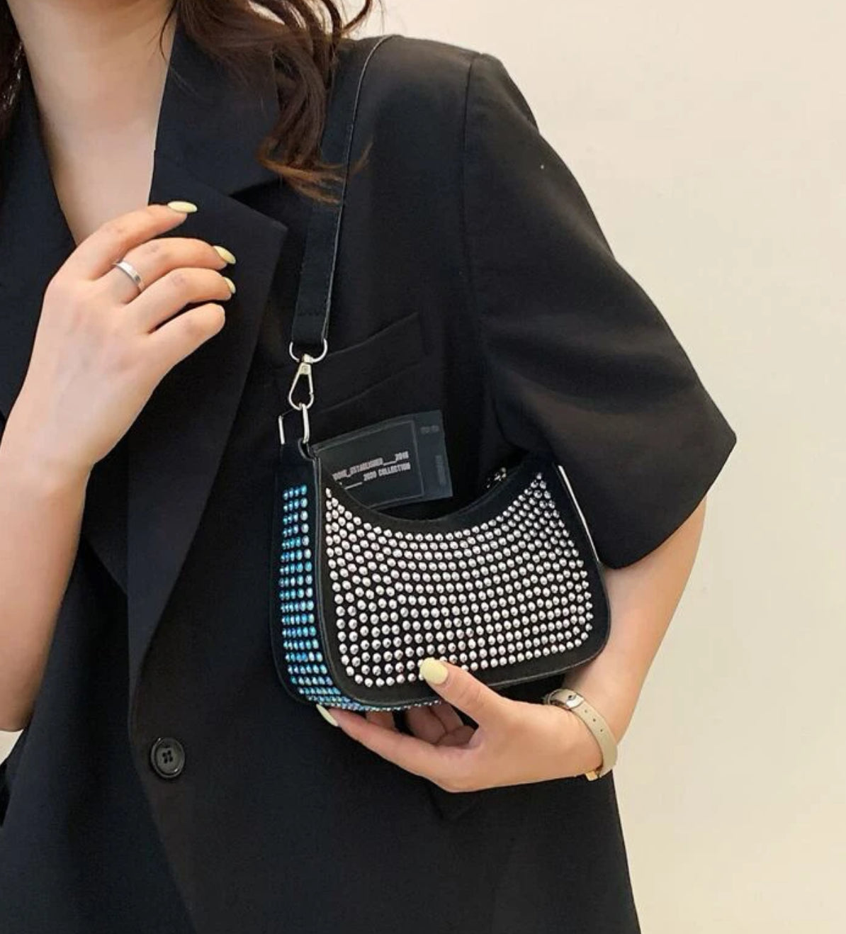 MINI Rhinestones Bag