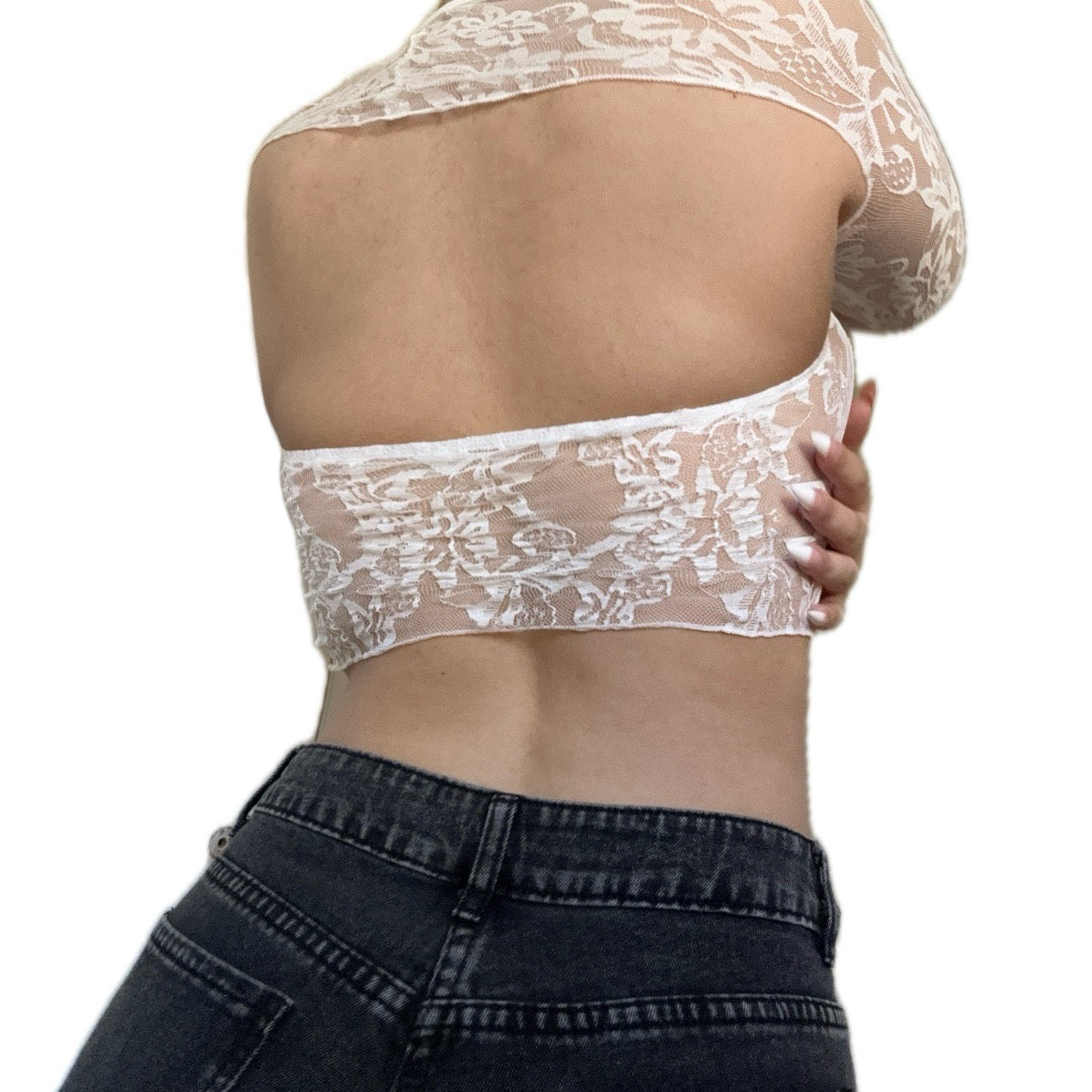 White Lace Longsleeve