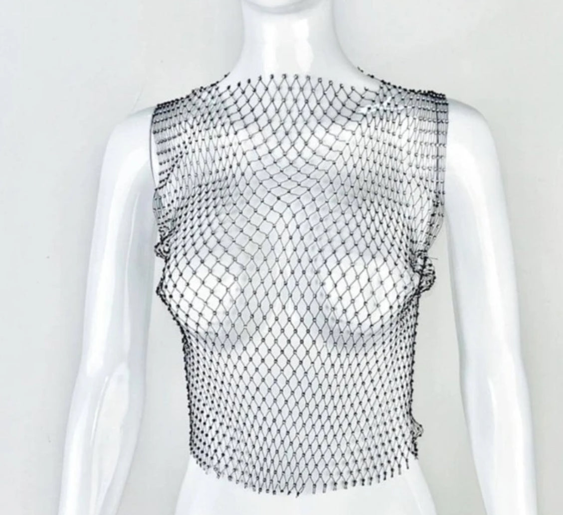 Rhinestones Top