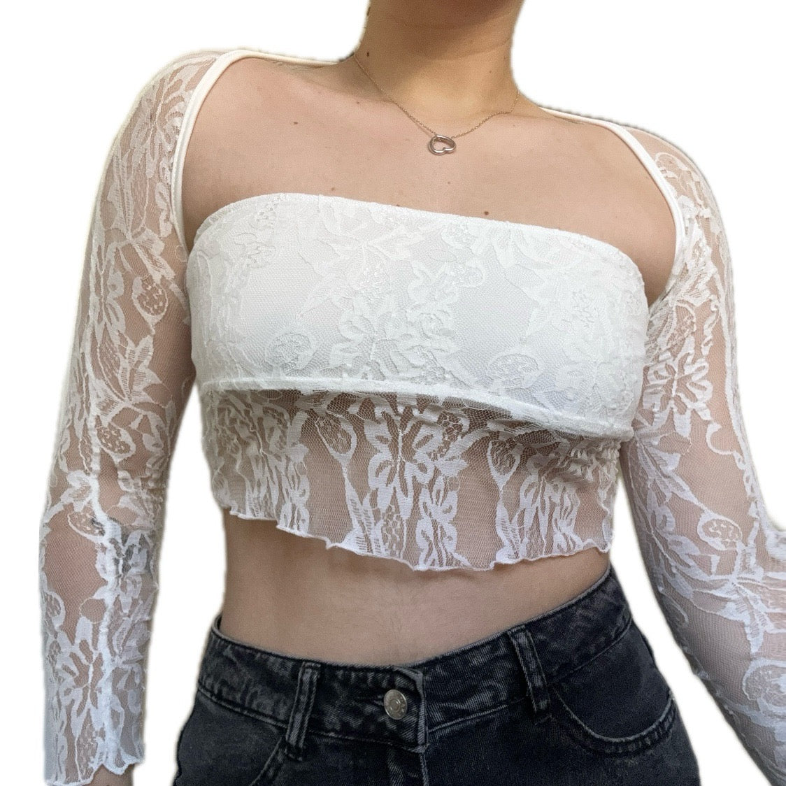 White Lace Longsleeve
