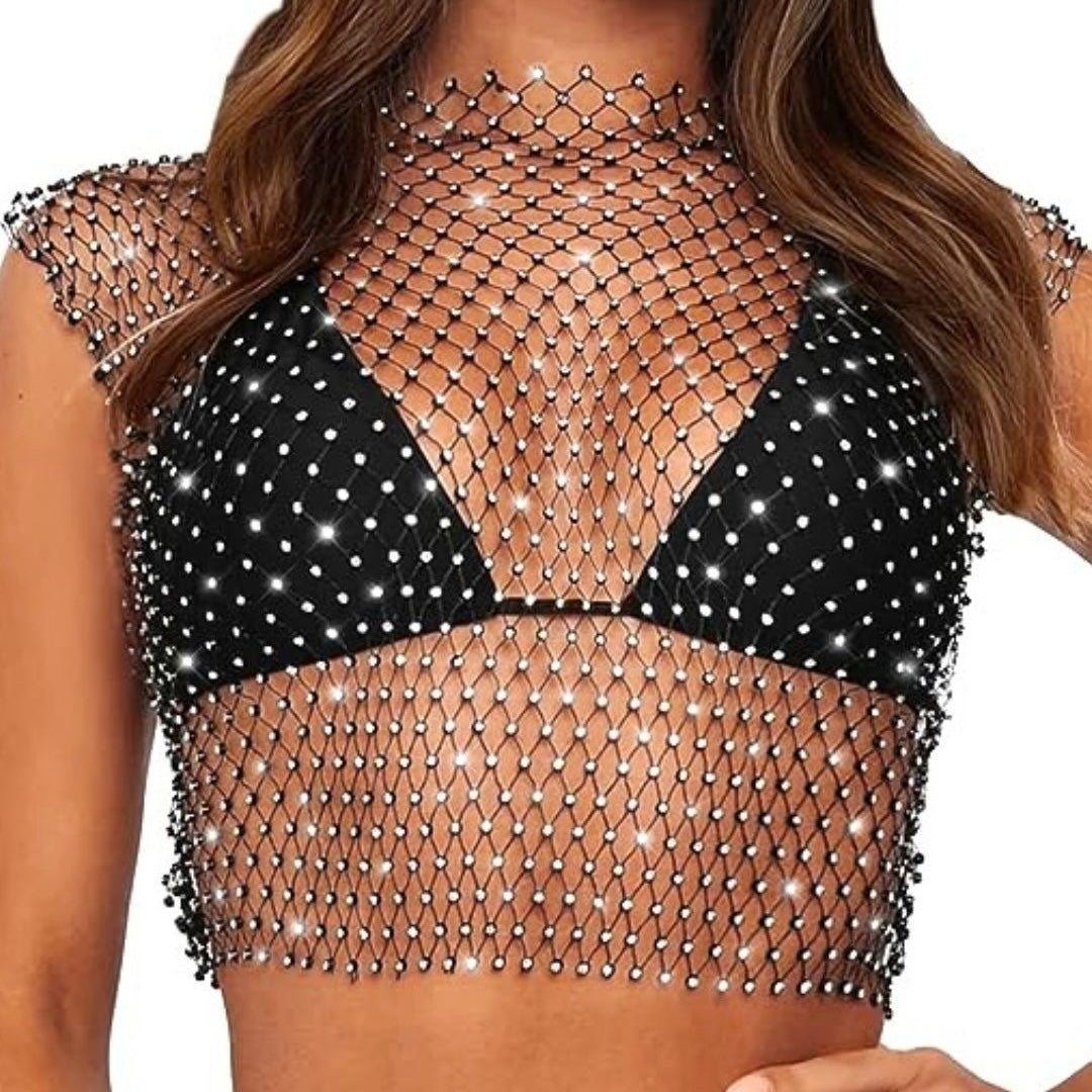 Rhinestones Top