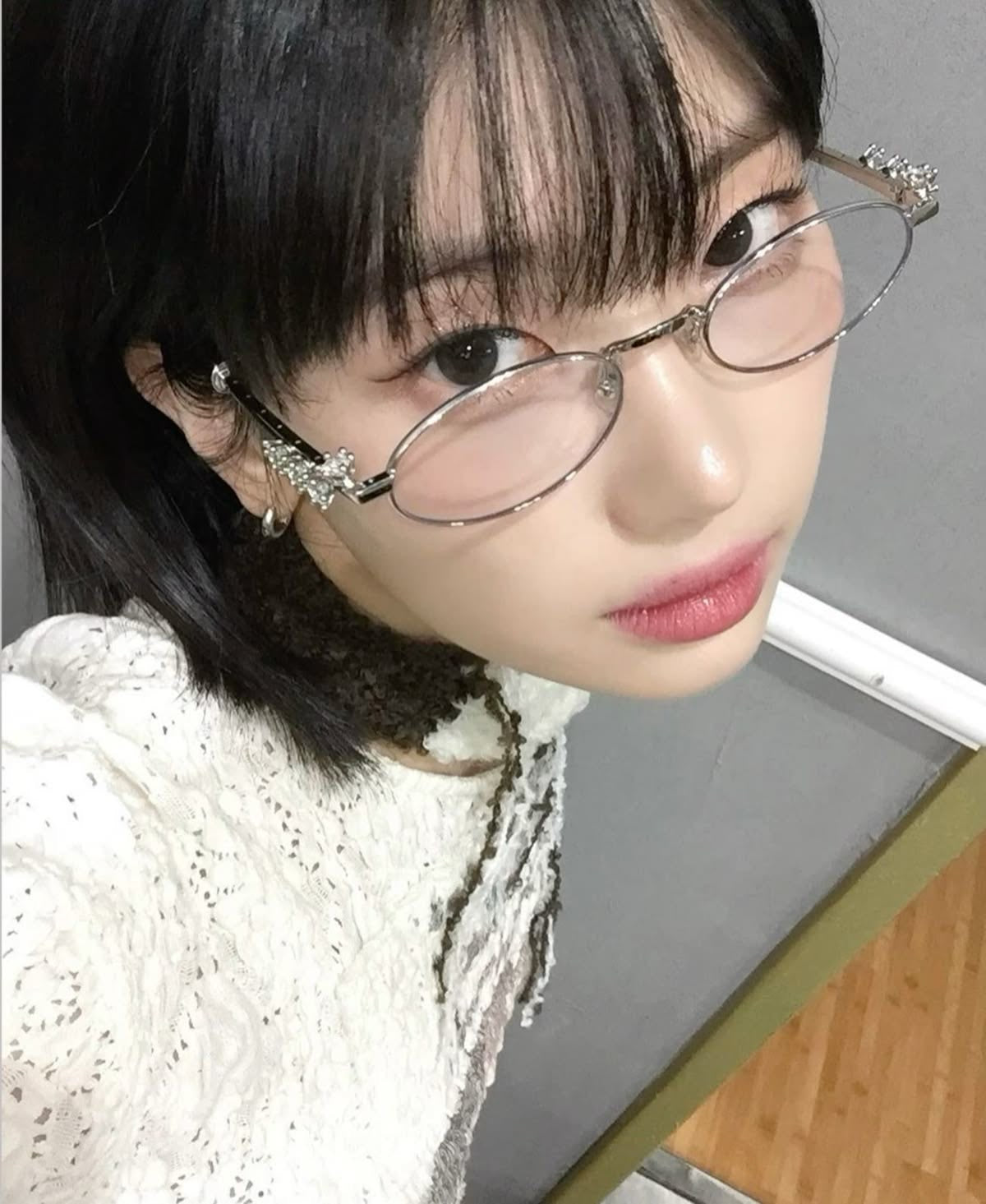 Gentle Silver Glasses