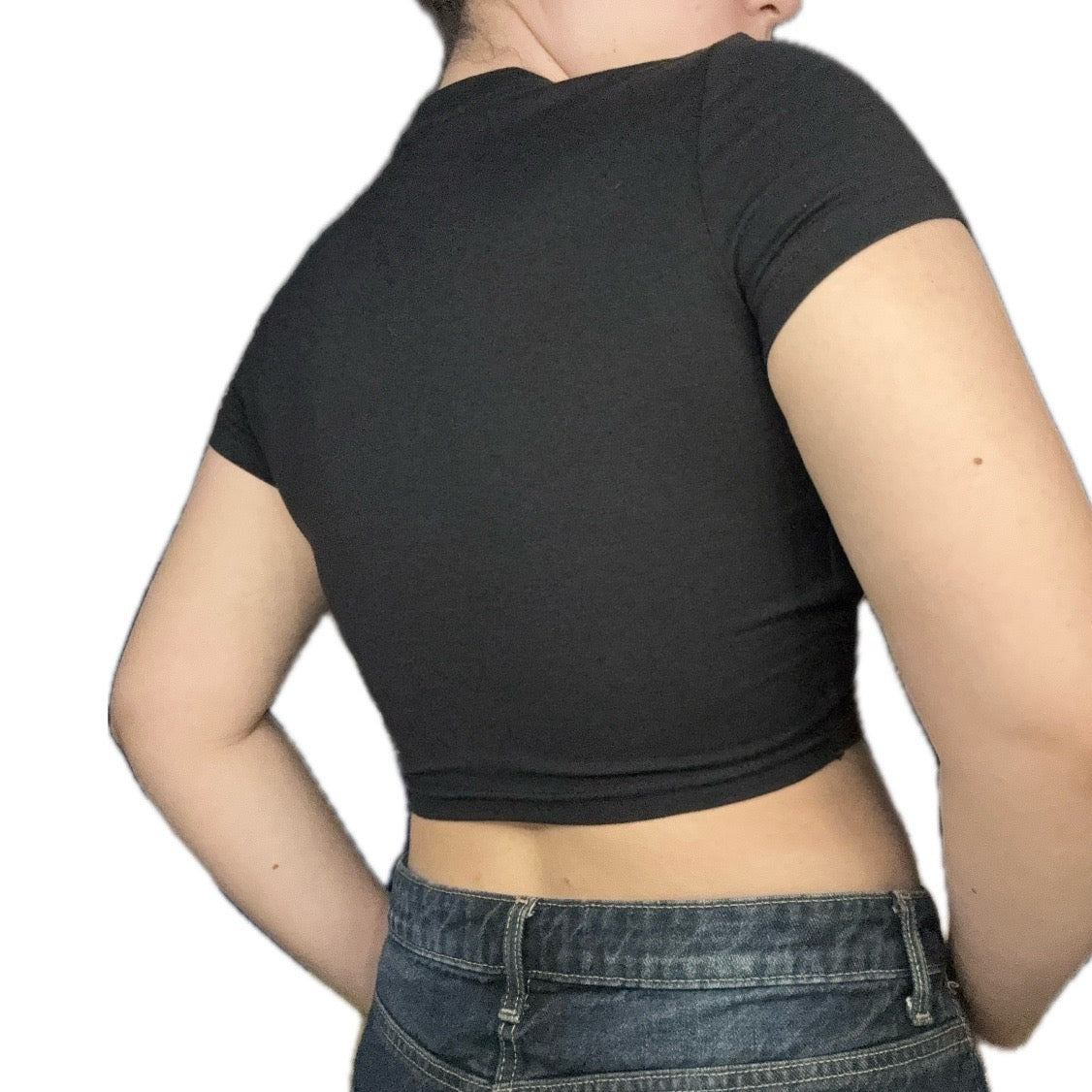 Rhinestones Boobies Top