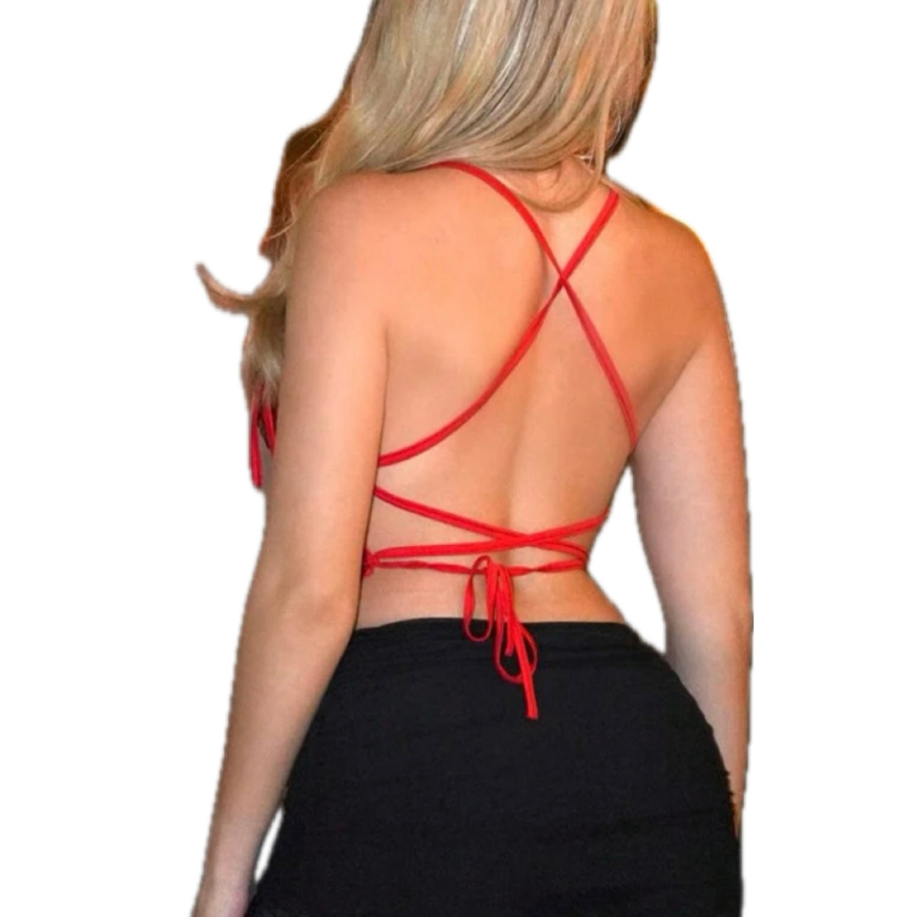 Rose Lentejuelitas Top