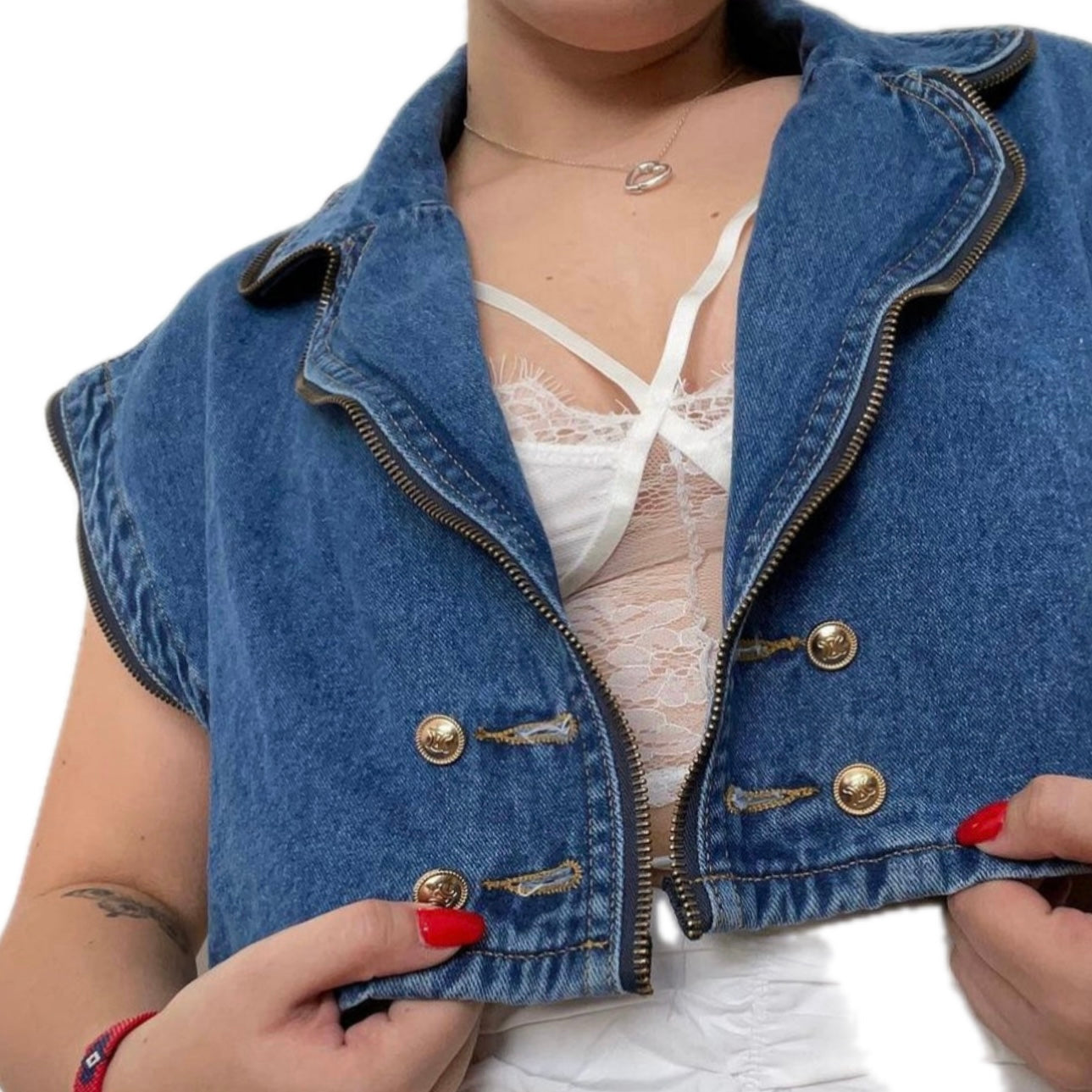 Denim Vest