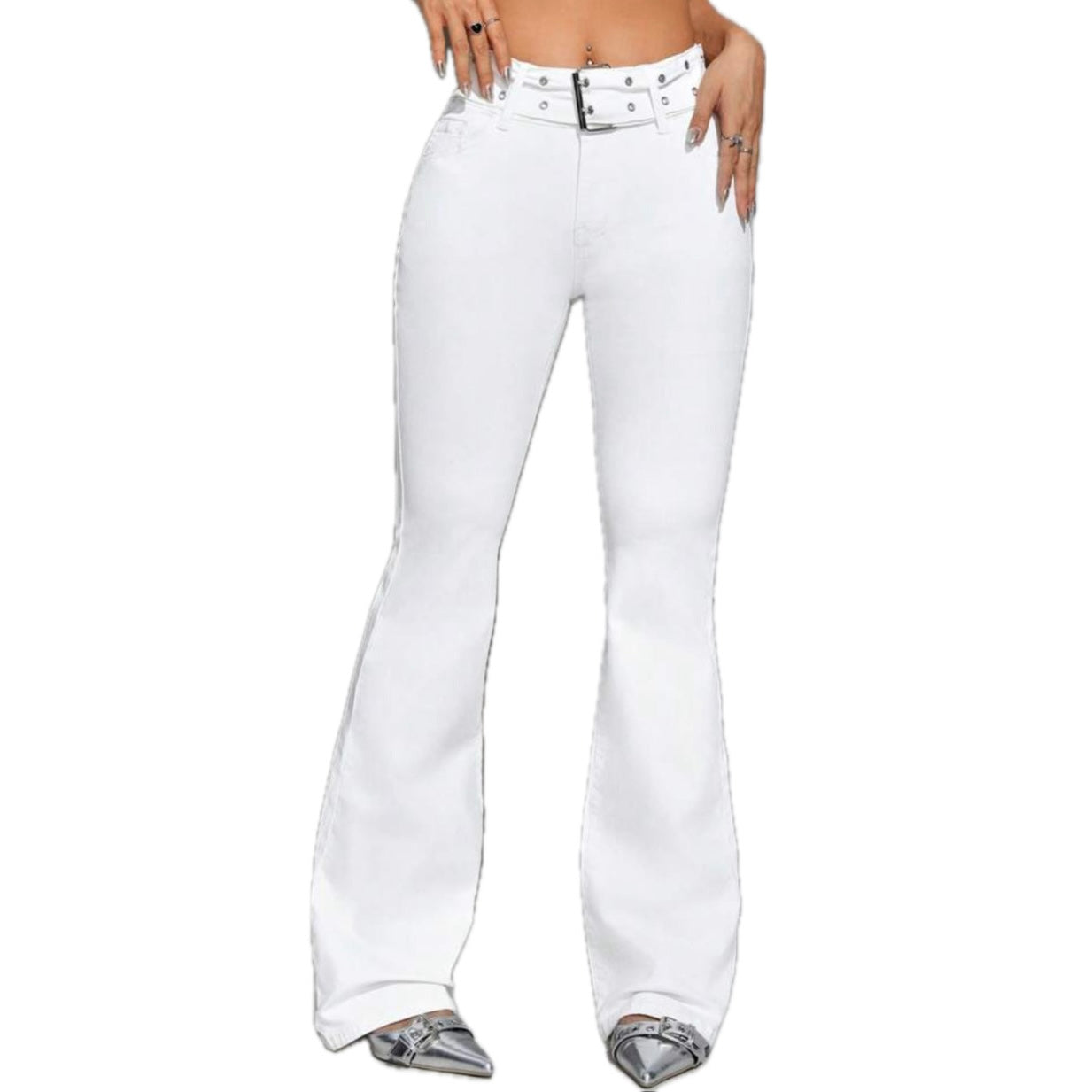White Snow Jeans