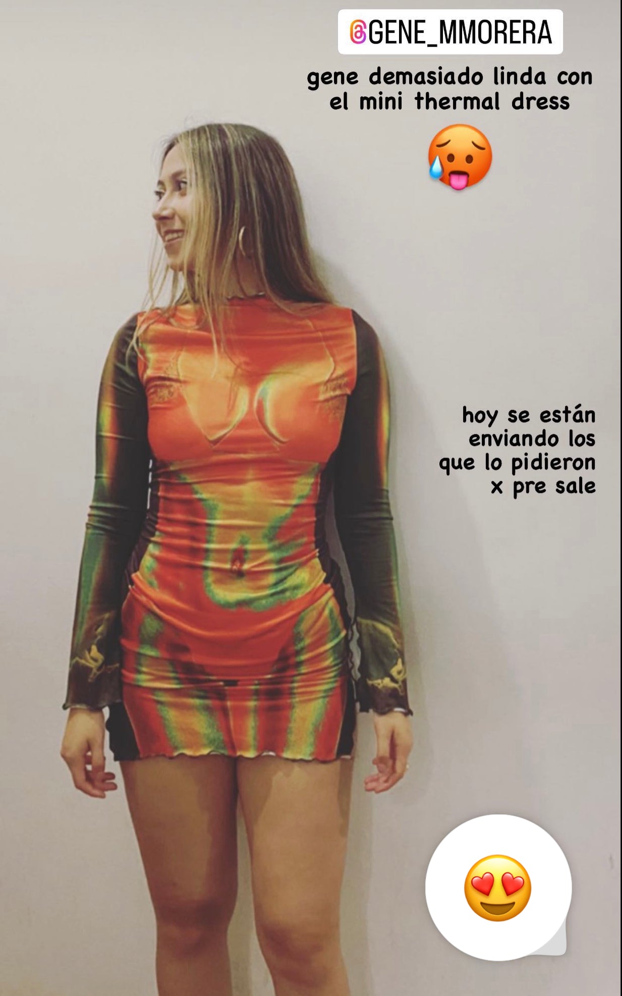 PRE SALE -Mini Longsleeve Thermal Dress