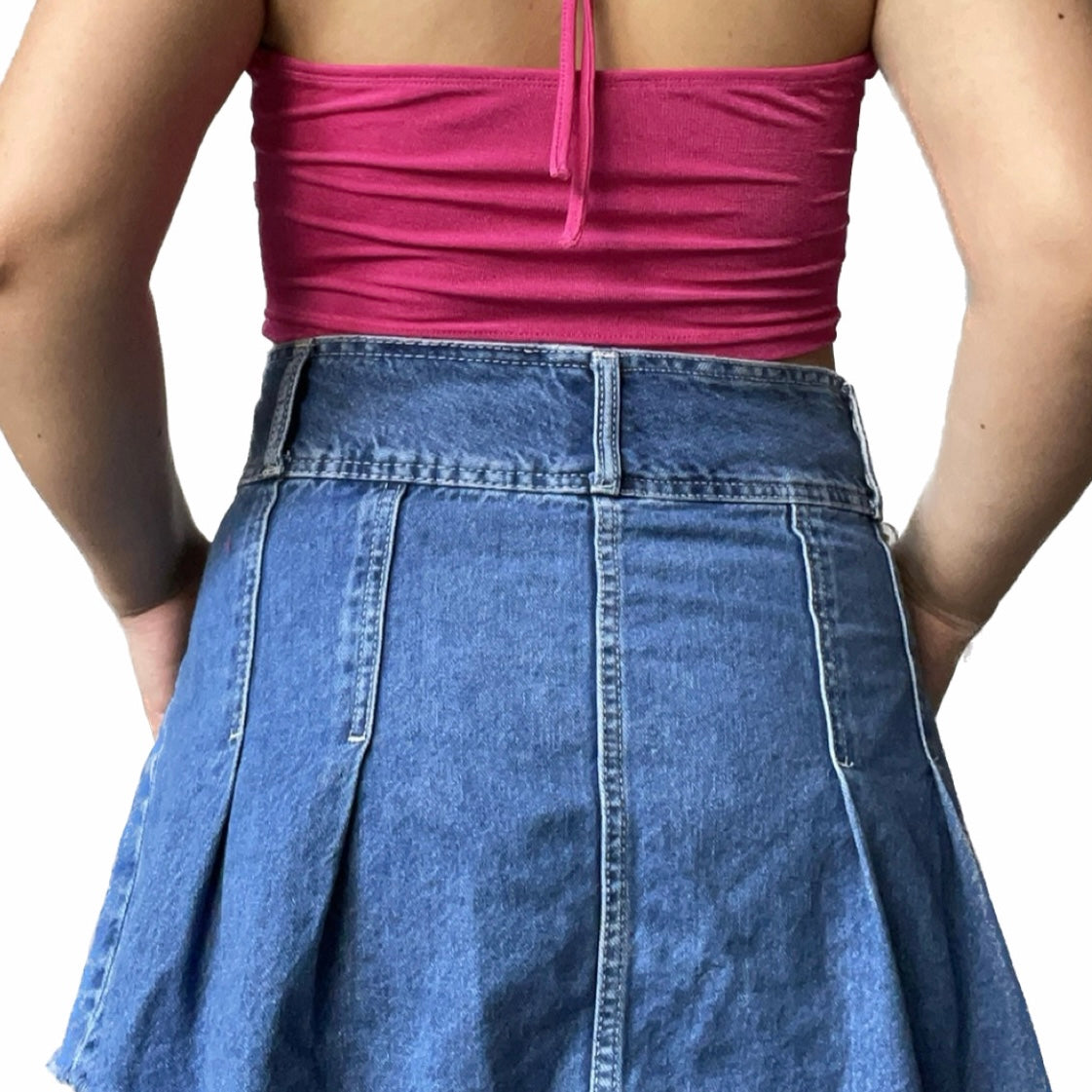 Pink Cutout Top