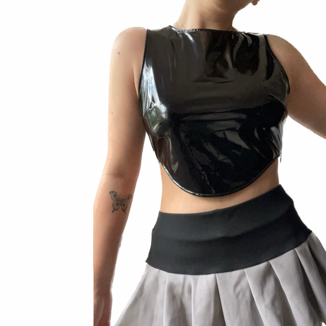 Latex Feel Tank Top