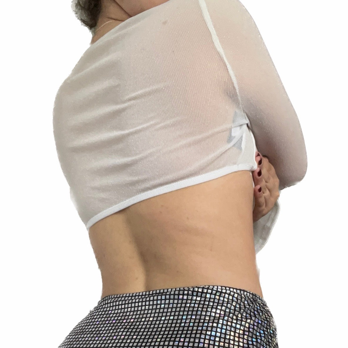 White Bra Top