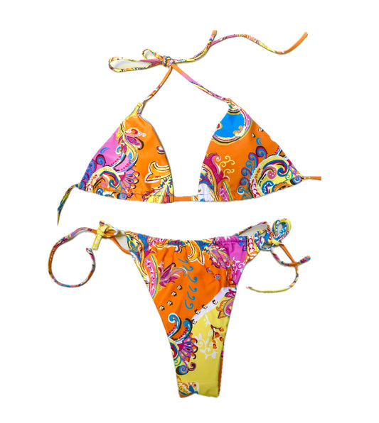 Orange Parsley Bikini
