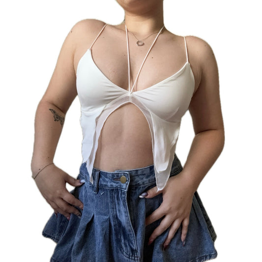 White Sexy Top