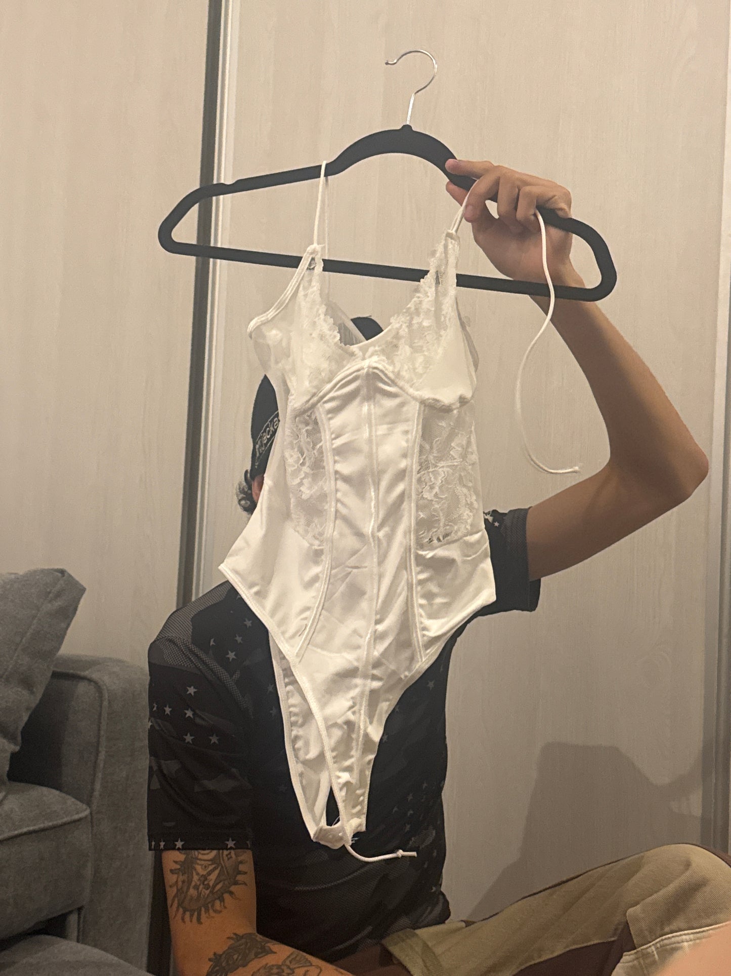 Lacey body de encaje
