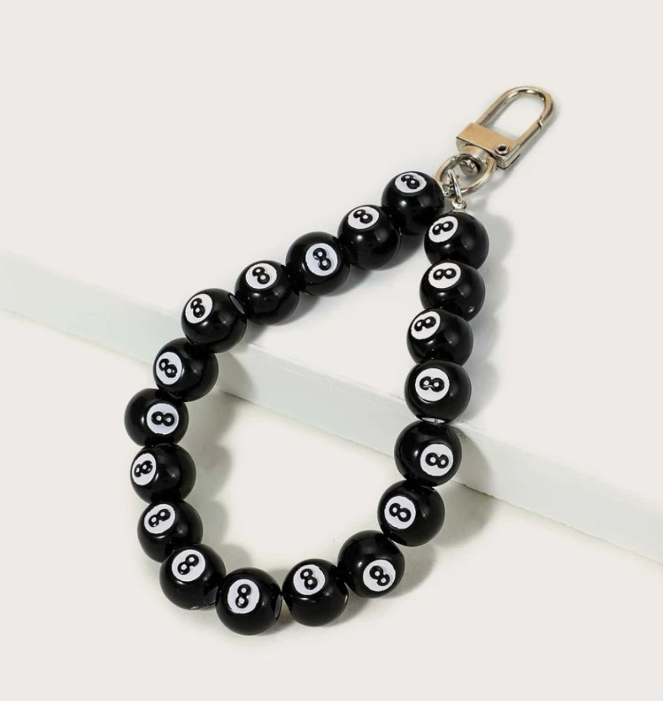 8Ball Long Keychain