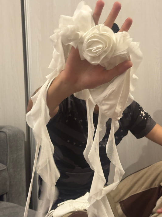 White rose top