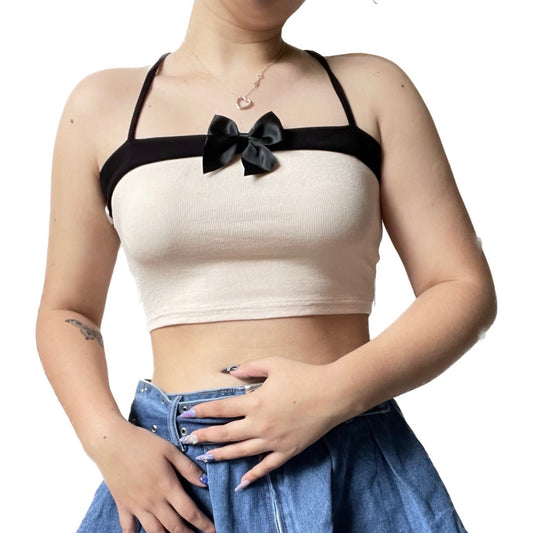 Bow Halter Top