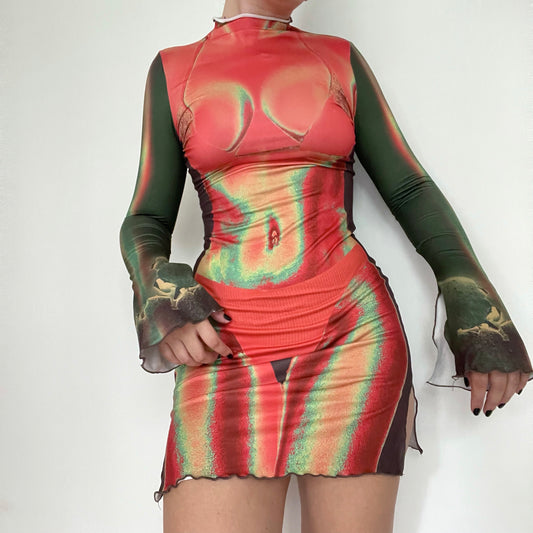 PRE SALE -Mini Longsleeve Thermal Dress